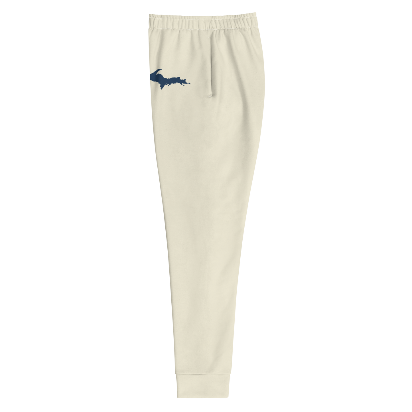 Michigan Upper Peninsula Joggers (w/ UP Outline) | Women's - Ivory