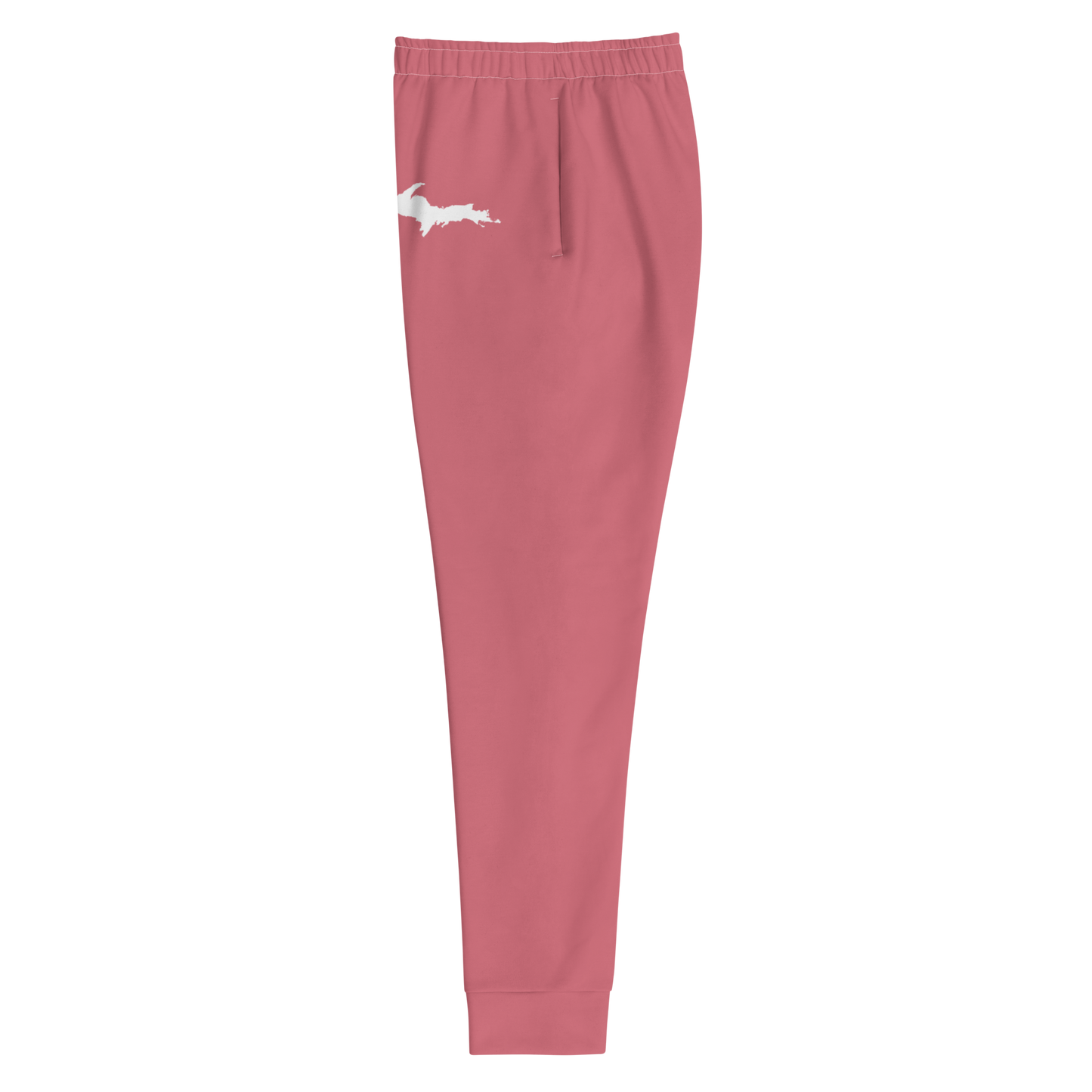 Michigan Upper Peninsula Joggers (w/ UP Outline) | Women's - Watermelon Pink