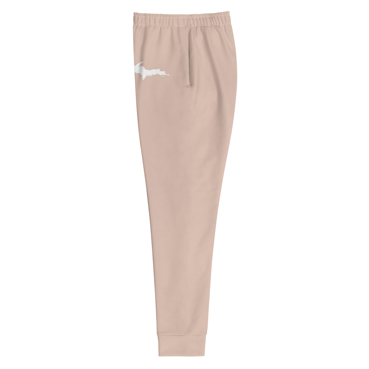 Michigan Upper Peninsula Joggers (w/ UP Outline) | Women's - Rose Gold