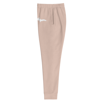 Michigan Upper Peninsula Joggers (w/ UP Outline) | Women's - Rose Gold