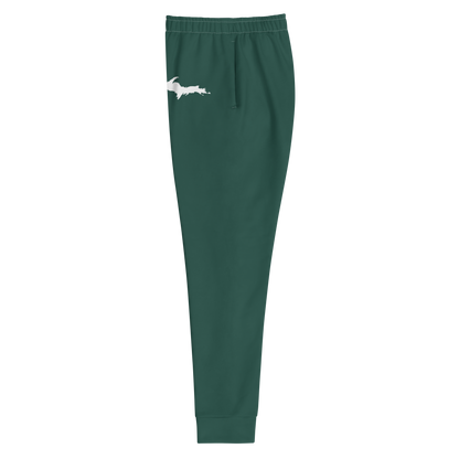 Michigan Upper Peninsula Joggers (w/ UP Outline) | Women's - Laconic Green