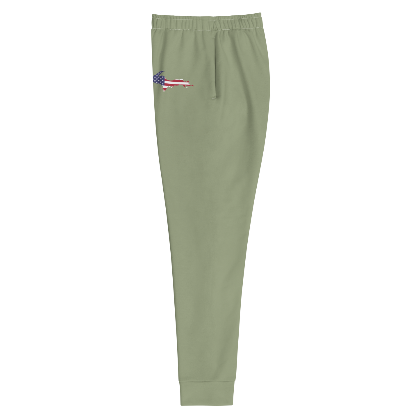 Women's Michigan Upper Peninsula Joggers (w/ UP Outline) | Women's - Beachgrass Green