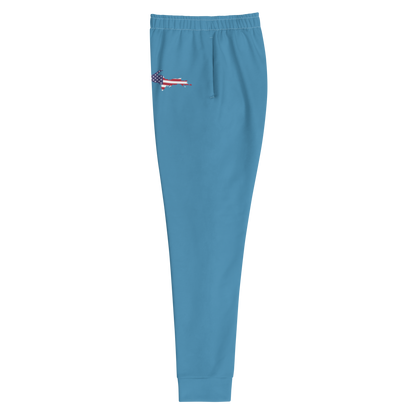 Michigan Upper Peninsula Joggers (w/ UP Outline) | Women's - Lake Michigan Blue