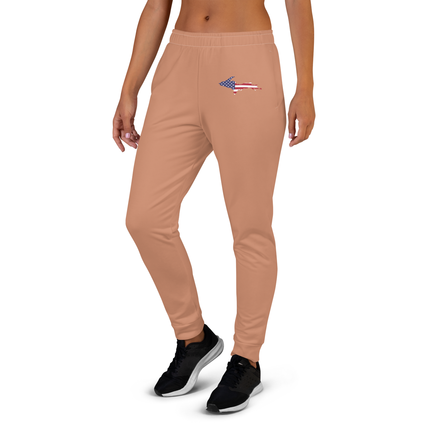 Michigan Upper Peninsula Joggers (w/ UP Outline) | Women's - Copper Color