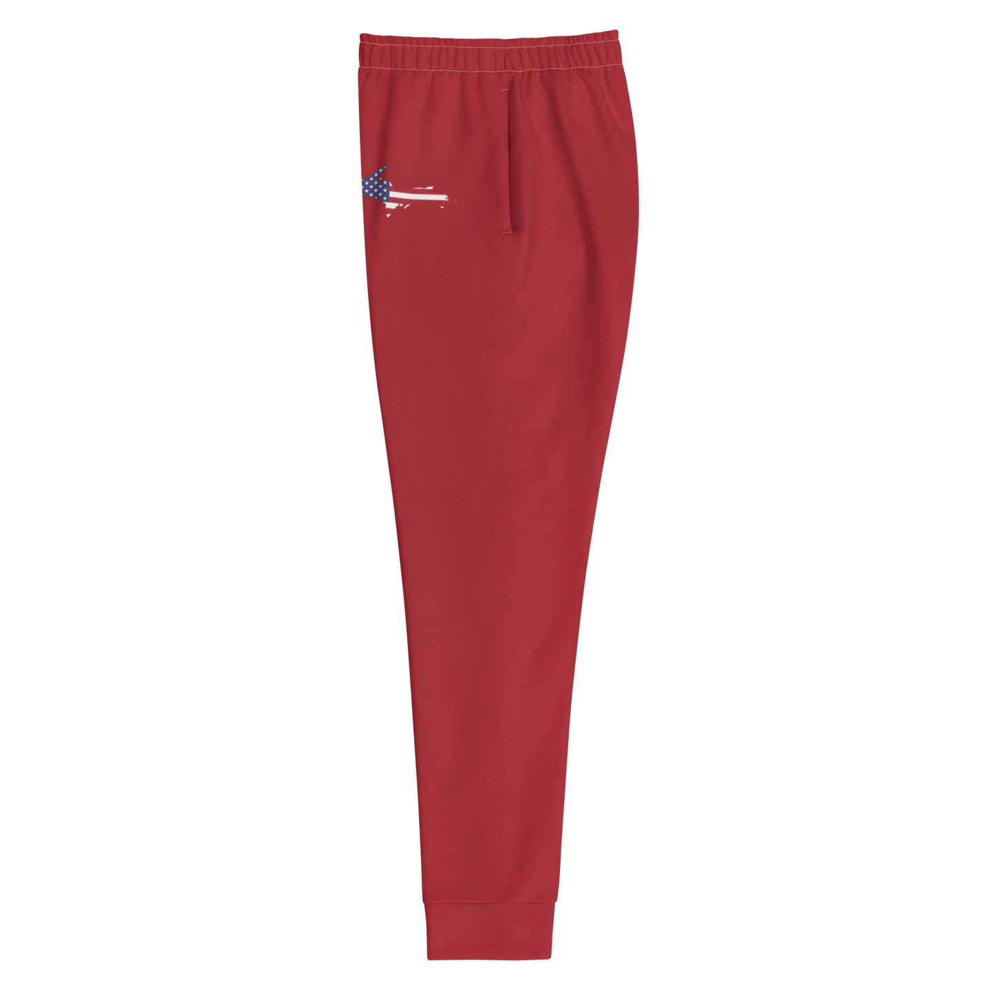 Michigan Upper Peninsula Joggers (w/ UP Outline) | Women's - Thimbleberry Red