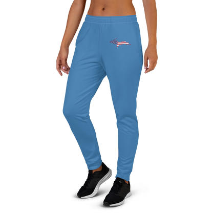 Michigan Upper Peninsula Joggers (w/ UP Outline) | Women's - Lake Superior