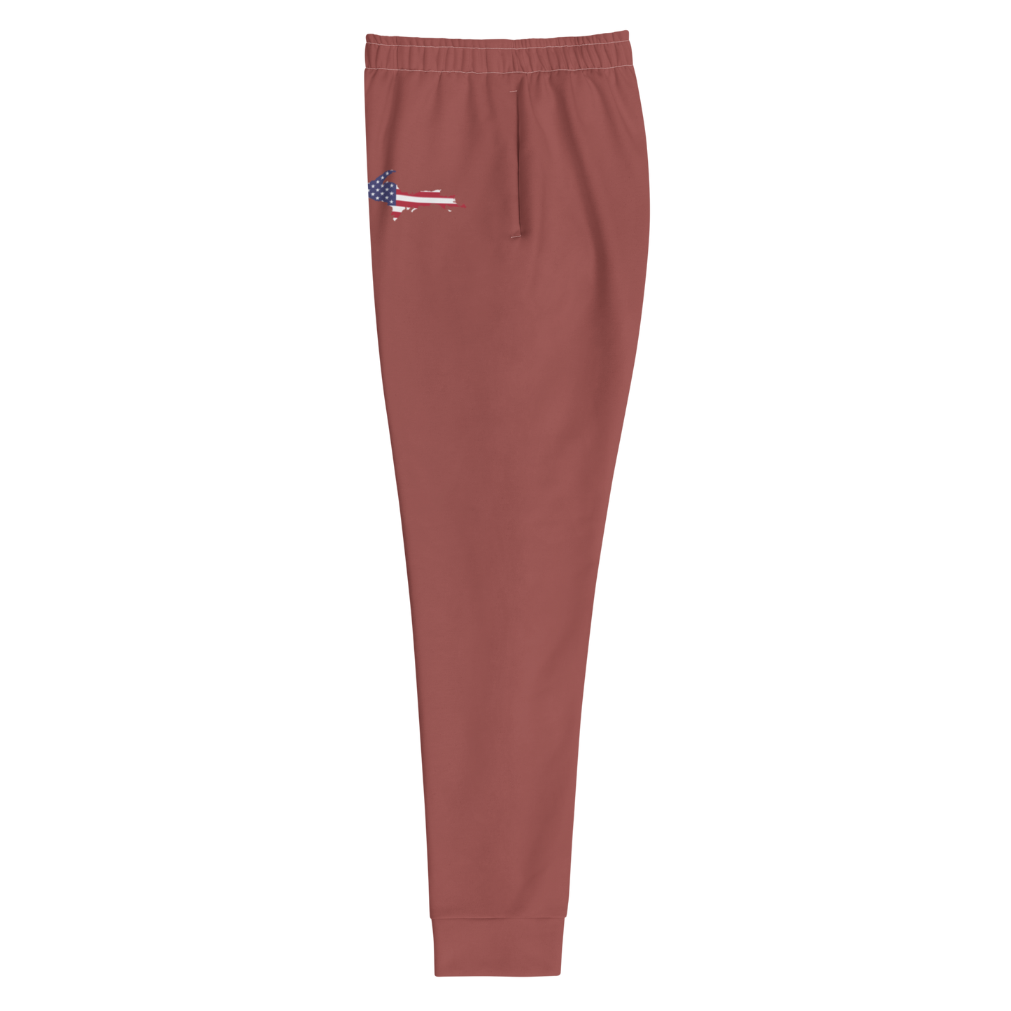 Michigan Upper Peninsula Joggers (w/ UP Outline) | Women's - Ore Dock Red