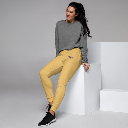 Michigan Upper Peninsula Joggers (w/ UP Outline) | Women's - Citrine