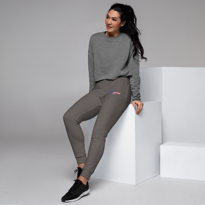 Michigan Upper Peninsula Joggers (w/ UP Outline) | Women's - Warren Tank Grey