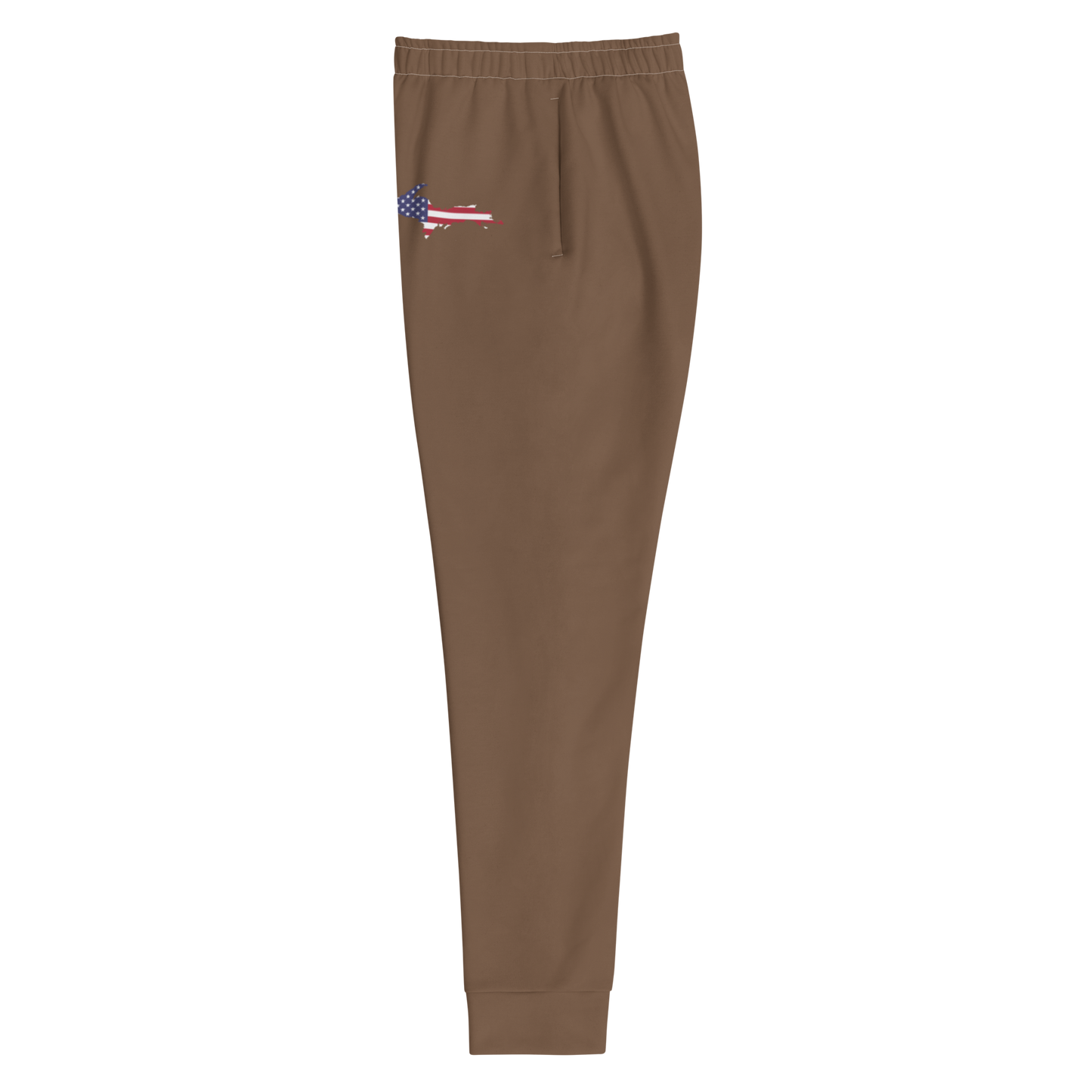 Michigan Upper Peninsula Joggers (w/ UP Outline) | Women's - Coffee Color