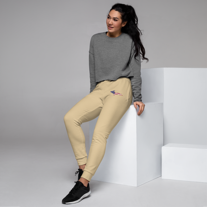 Michigan Upper Peninsula Joggers (w/ UP Outline) | Women's - Maple Color