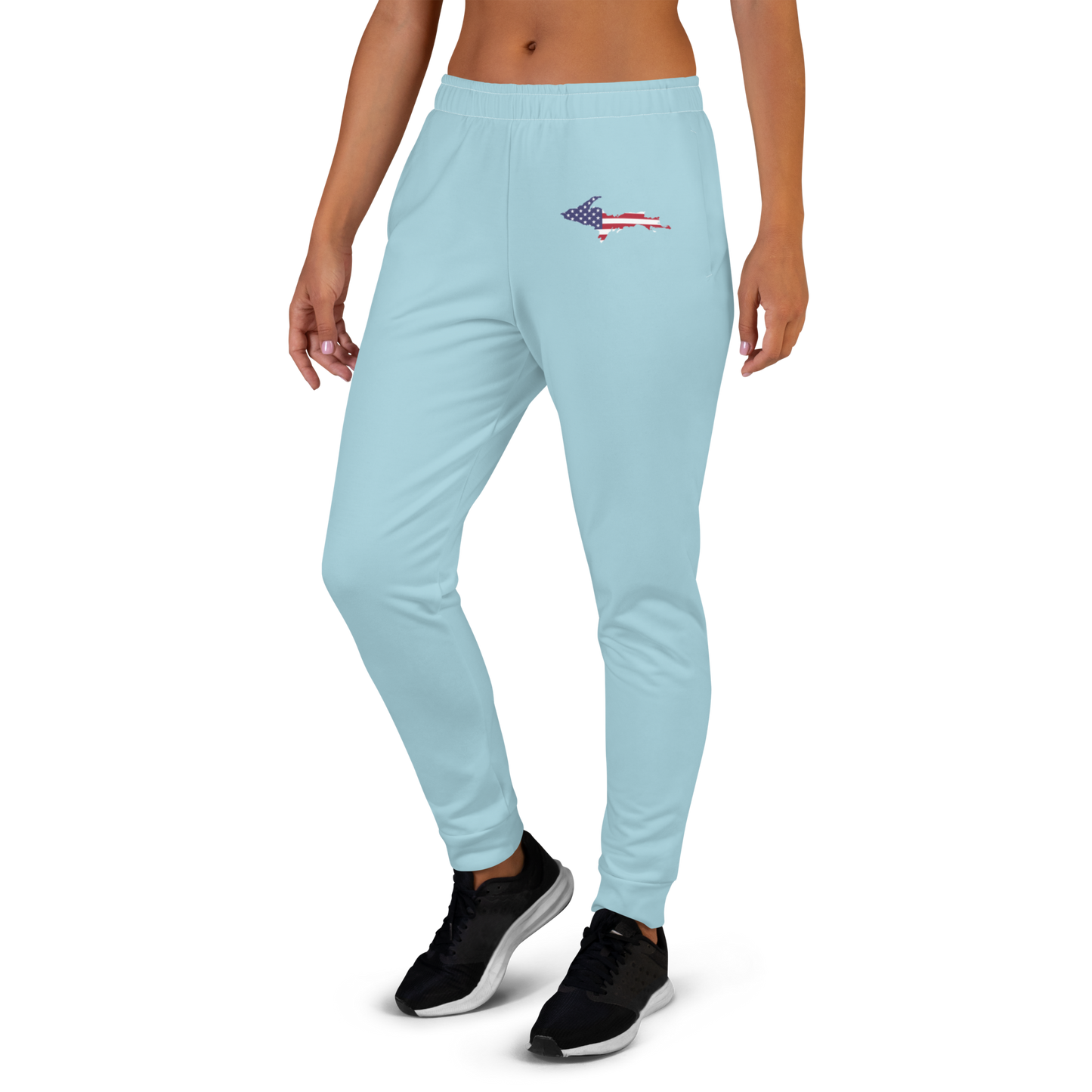 Michigan Upper Peninsula Joggers (w/ UP Outline) | Women's - '58 Caddie Blue