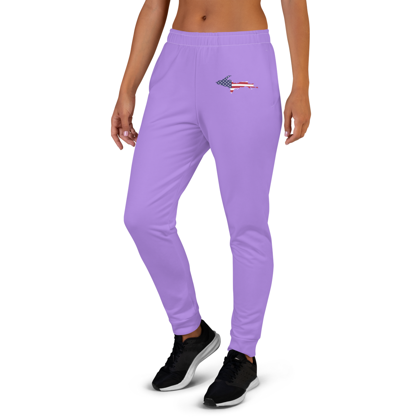 Michigan Upper Peninsula Joggers (w/ UP Outline) | Women's - Lavender