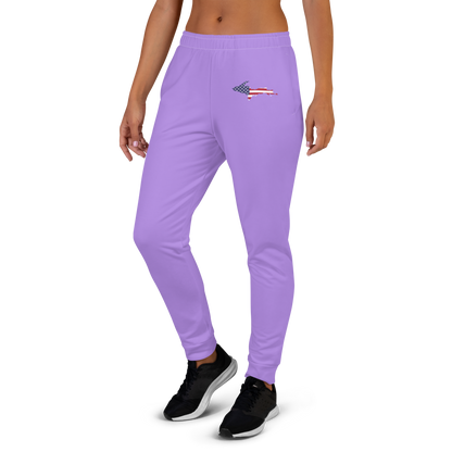 Michigan Upper Peninsula Joggers (w/ UP Outline) | Women's - Lavender