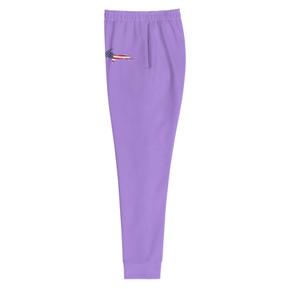 Michigan Upper Peninsula Joggers (w/ UP Outline) | Women's - Lavender