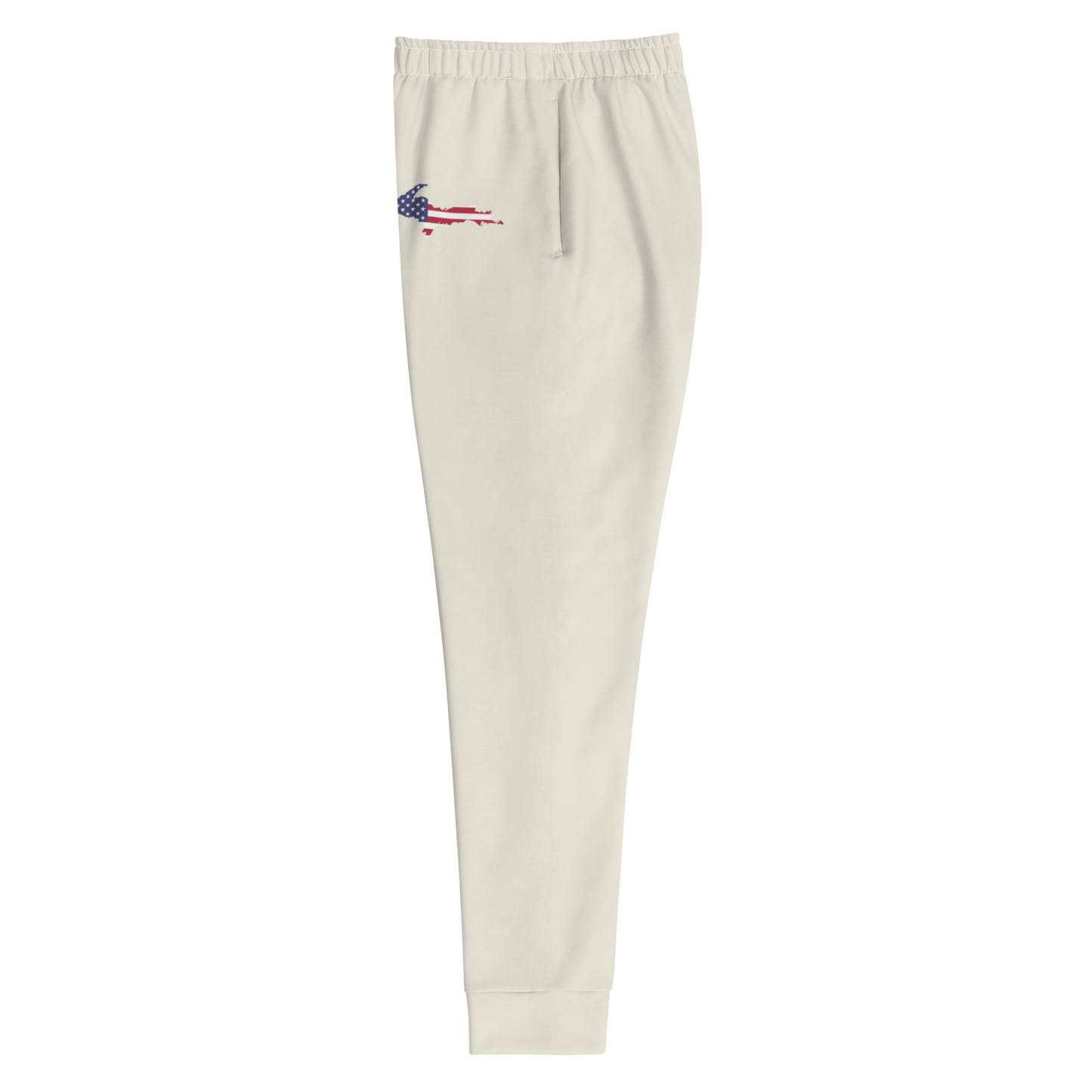 Michigan Upper Peninsula Joggers (w/ UP Outline) | Women's - Ivory White