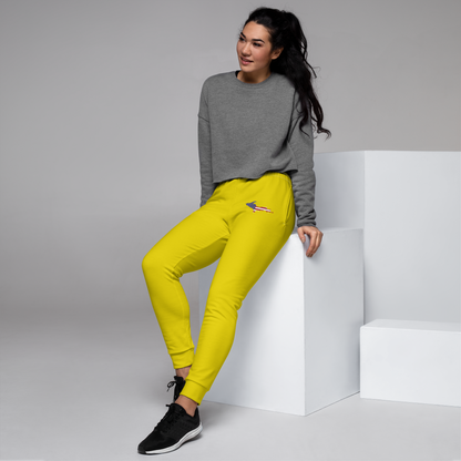 Michigan Upper Peninsula Joggers (w/ UP Outline) | Women's - Gadsden Yellow