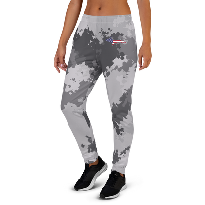 Michigan Upper Peninsula Joggers (w/ UP Outline) | Women's - Iron Ore Camo