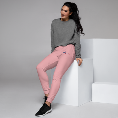 Michigan Upper Peninsula Joggers (w/ UP Outline) | Women's - Strawberry Pink