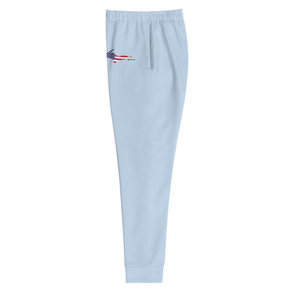 Michigan Upper Peninsula Joggers (w/ UP Outline) | Women's - Light Blue