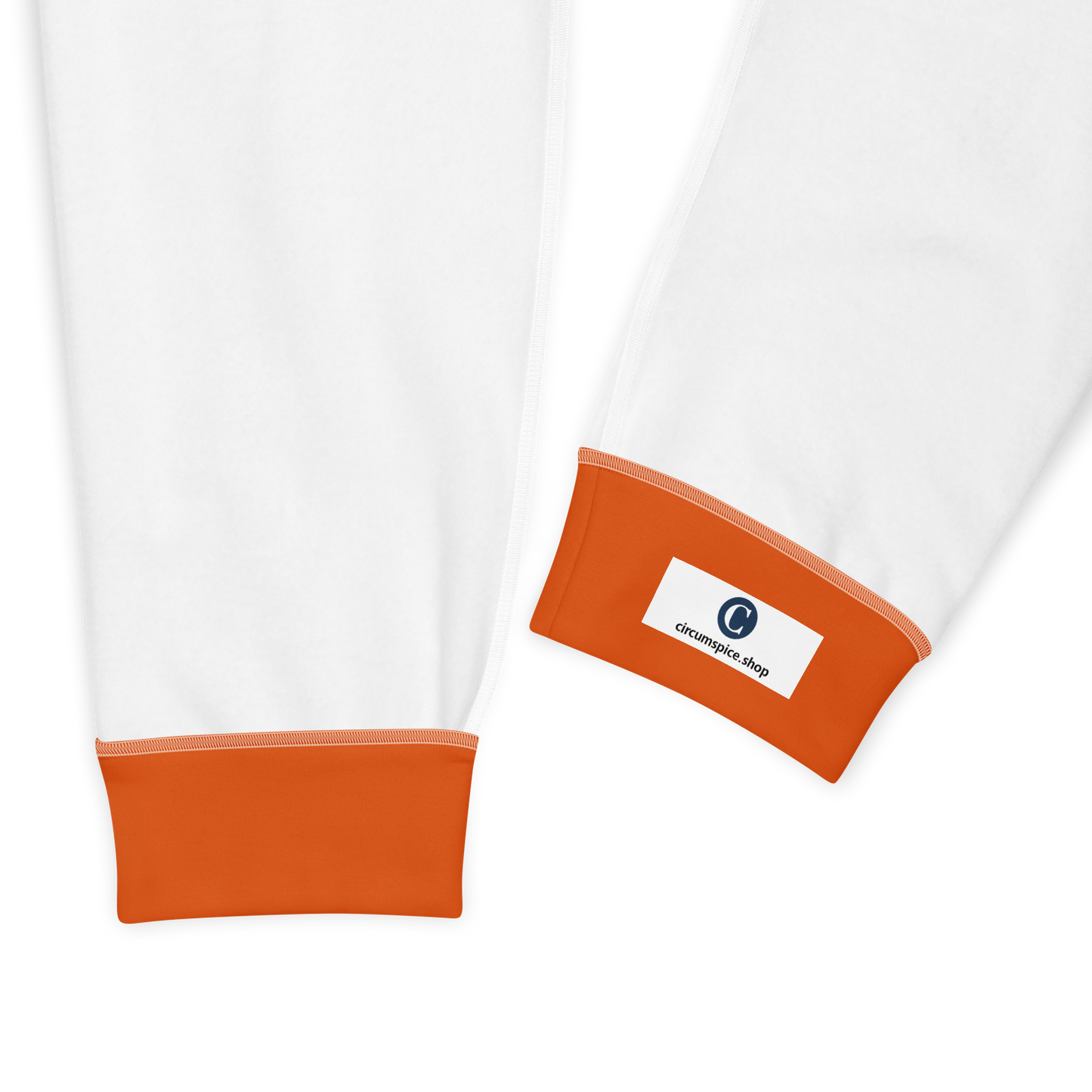 Michigan Upper Peninsula Joggers (w/ UP Outline) | Women's - Maple Leaf Orange