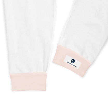 Michigan Upper Peninsula Joggers (w/ UP Outline) | Women's - Champagne Pink