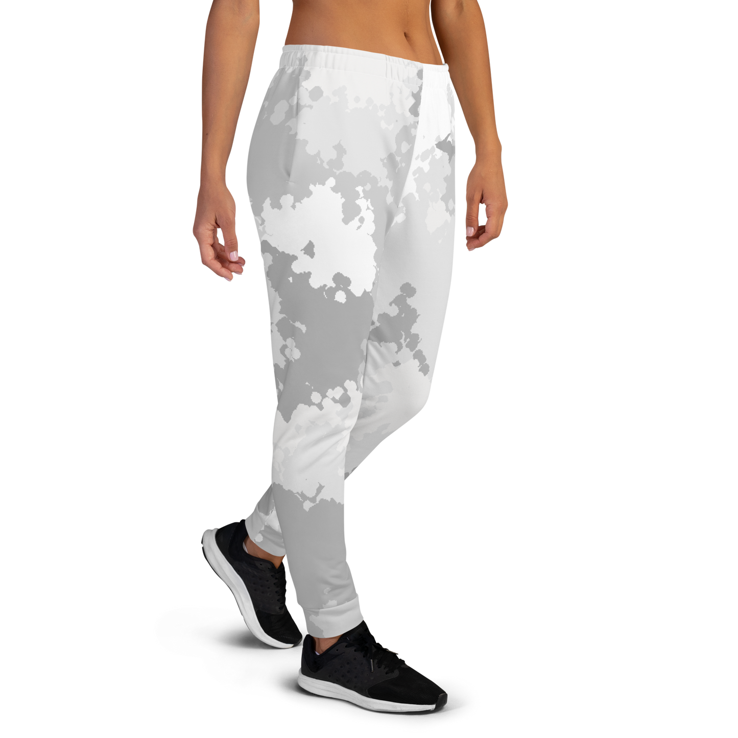 Michigan Upper Peninsula Joggers (w/ UP Outline) | Women's - Snow Camo