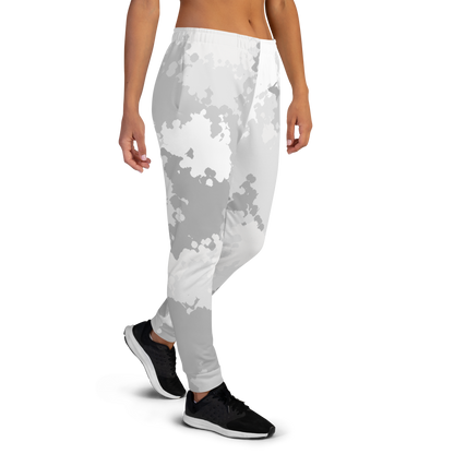 Michigan Upper Peninsula Joggers (w/ UP Outline) | Women's - Snow Camo