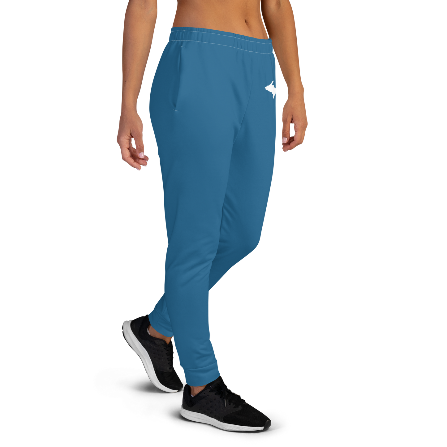 Michigan Upper Peninsula Joggers (w/ UP Outline) | Women's - Blueberry