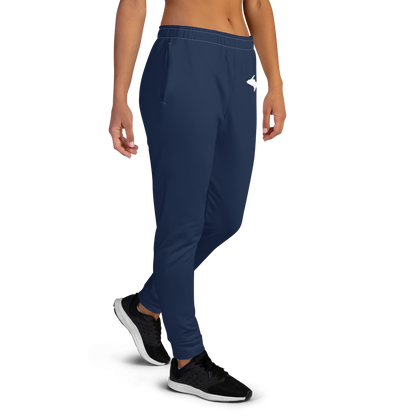 Michigan Upper Peninsula Joggers (w/ UP Outline) | Women's - Navy