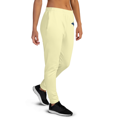 Michigan Upper Peninsula Joggers (w/ UP Outline) | Women's - Canary Yellow