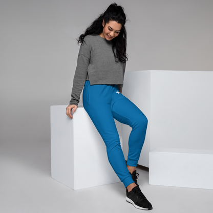 Michigan Upper Peninsula Joggers (w/ UP Outline) | Women's - Azure