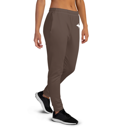 Michigan Upper Peninsula Joggers (w/ UP Outline) | Women's - Hickory Color