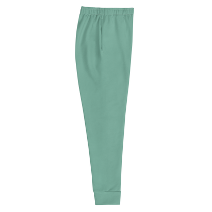 Michigan Upper Peninsula Joggers (w/ UP Outline) | Women's - Metallic Mint Green