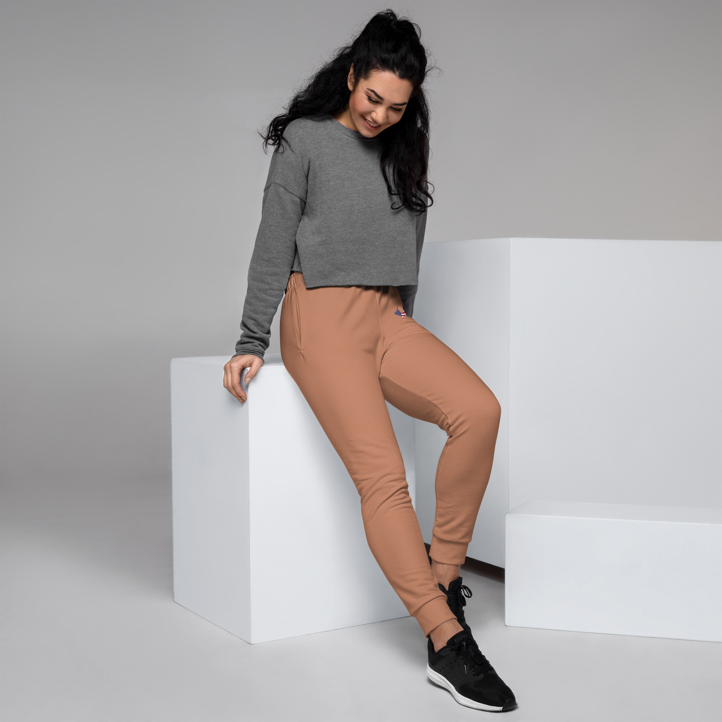 Michigan Upper Peninsula Joggers (w/ UP Outline) | Women's - Copper Color