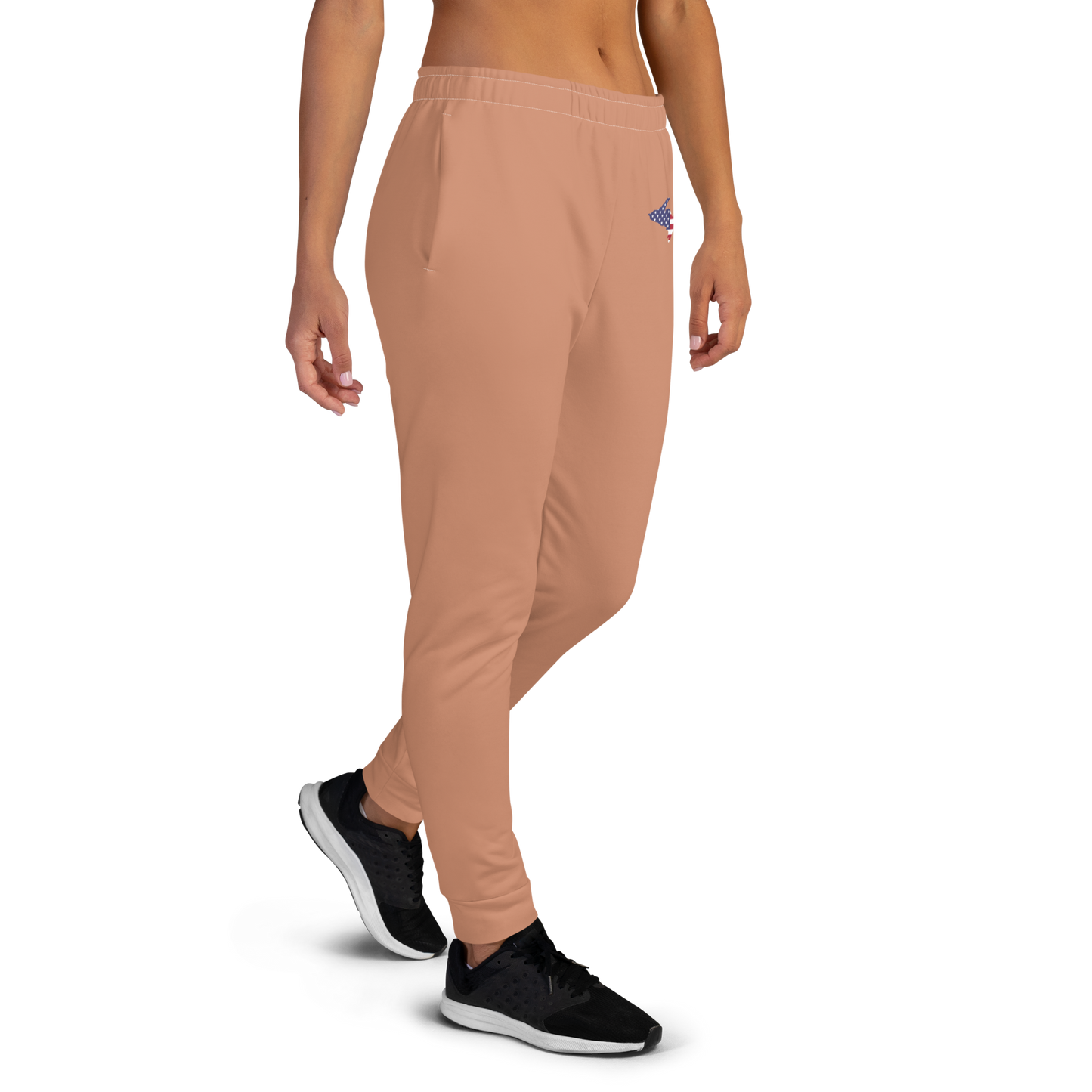 Michigan Upper Peninsula Joggers (w/ UP Outline) | Women's - Copper Color