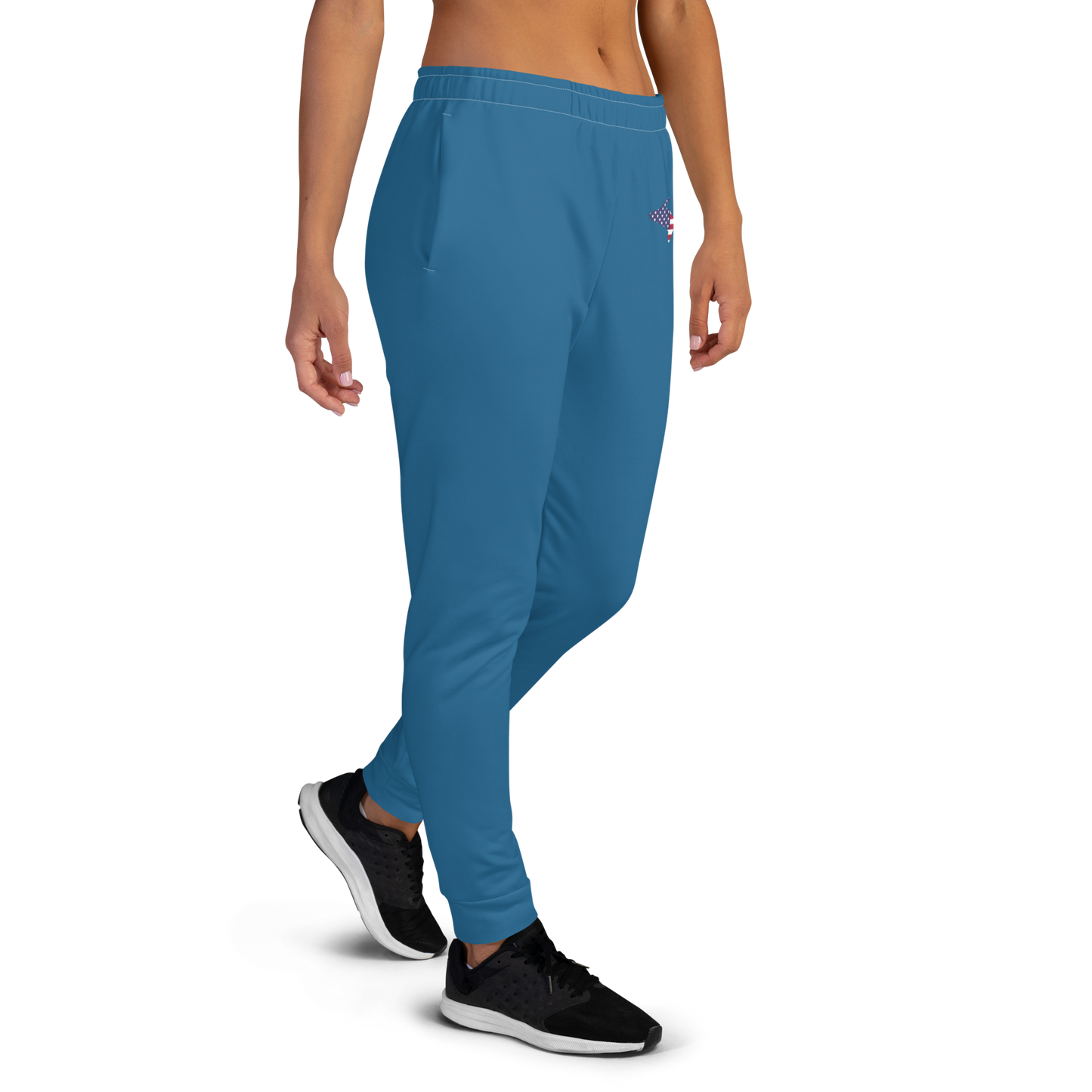 Michigan Upper Peninsula Joggers (w/ UP Outline) | Women's - Blueberry