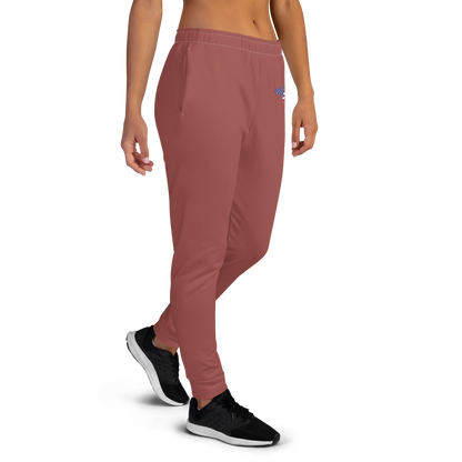 Michigan Upper Peninsula Joggers (w/ UP Outline) | Women's - Ore Dock Red