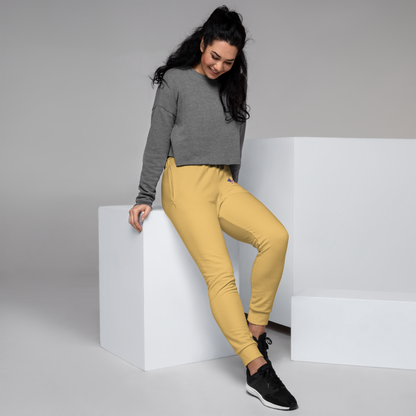 Michigan Upper Peninsula Joggers (w/ UP Outline) | Women's - Citrine