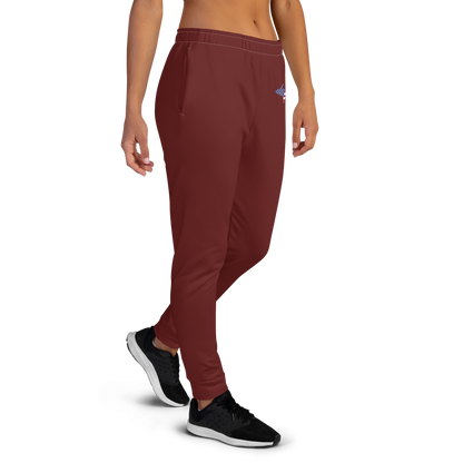 Michigan Upper Peninsula Joggers (w/ UP Outline) | Women's - Cherrywood Color