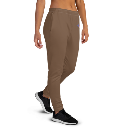 Michigan Upper Peninsula Joggers (w/ UP Outline) | Women's - Coffee Color