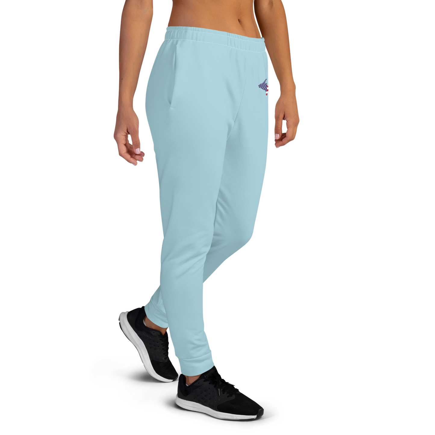 Michigan Upper Peninsula Joggers (w/ UP Outline) | Women's - '58 Caddie Blue