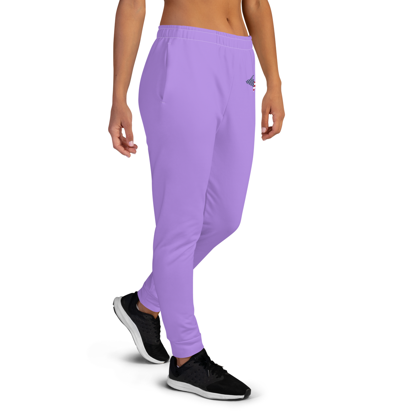 Michigan Upper Peninsula Joggers (w/ UP Outline) | Women's - Lavender