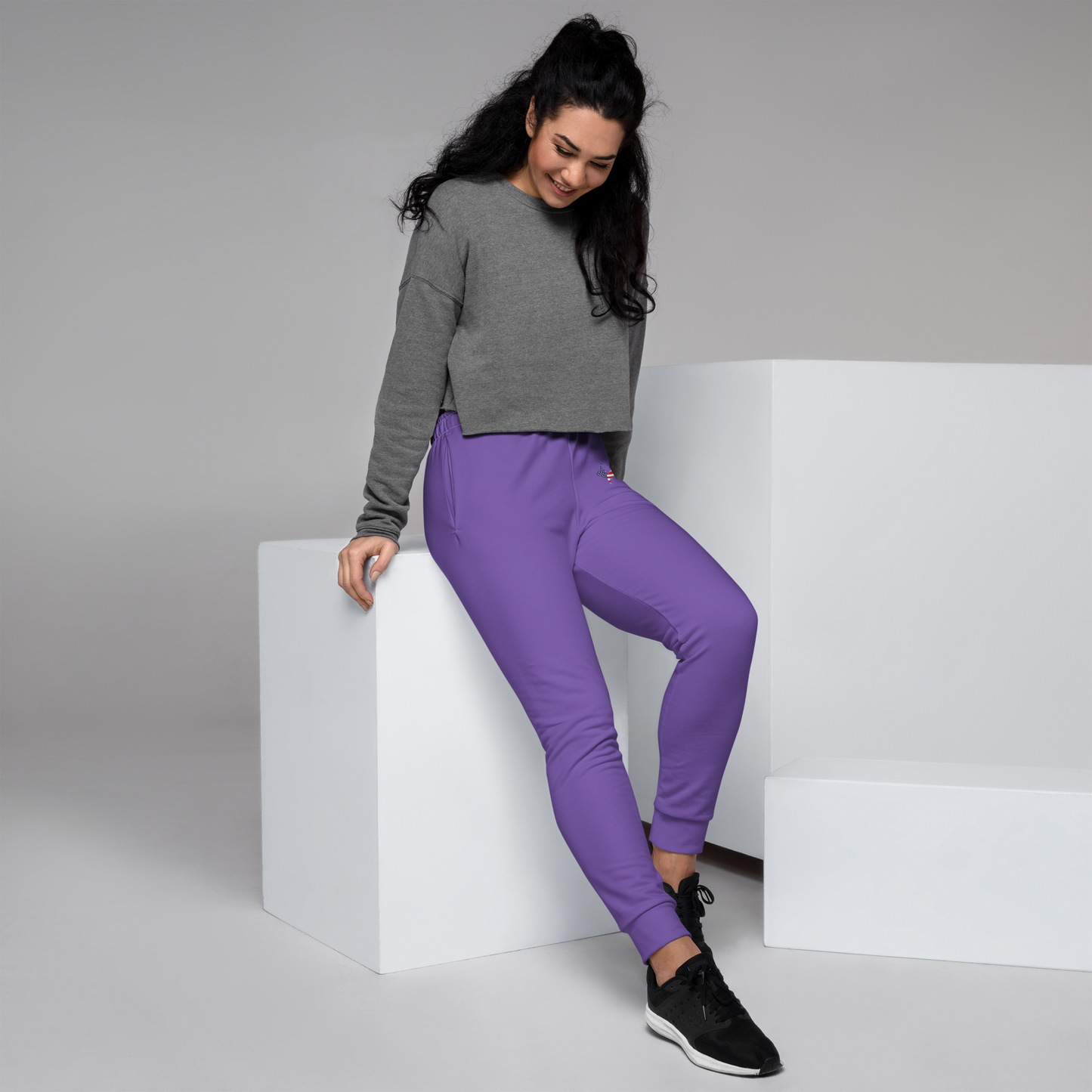 Michigan Upper Peninsula Joggers (w/ UP Outline) | Women's - Lake Iris