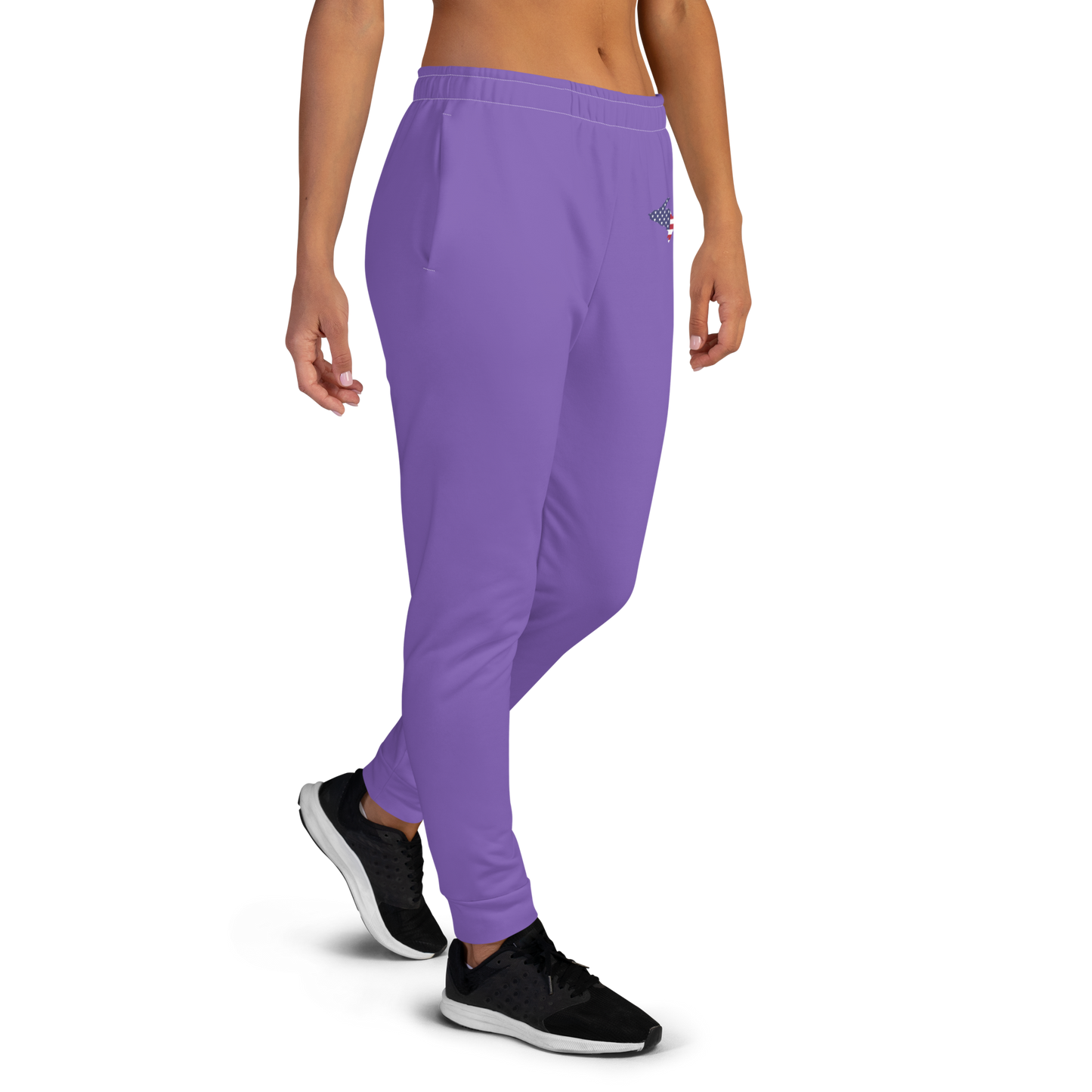 Michigan Upper Peninsula Joggers (w/ UP Outline) | Women's - Lake Iris