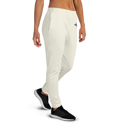 Michigan Upper Peninsula Joggers (w/ UP Outline) | Women's - Ivory White