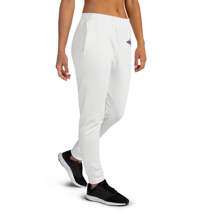 Michigan Upper Peninsula Joggers (w/ UP Outline) | Women's - Birch Bark White