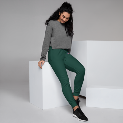 Michigan Upper Peninsula Joggers (w/ UP Outline) | Women's - Laconic Green