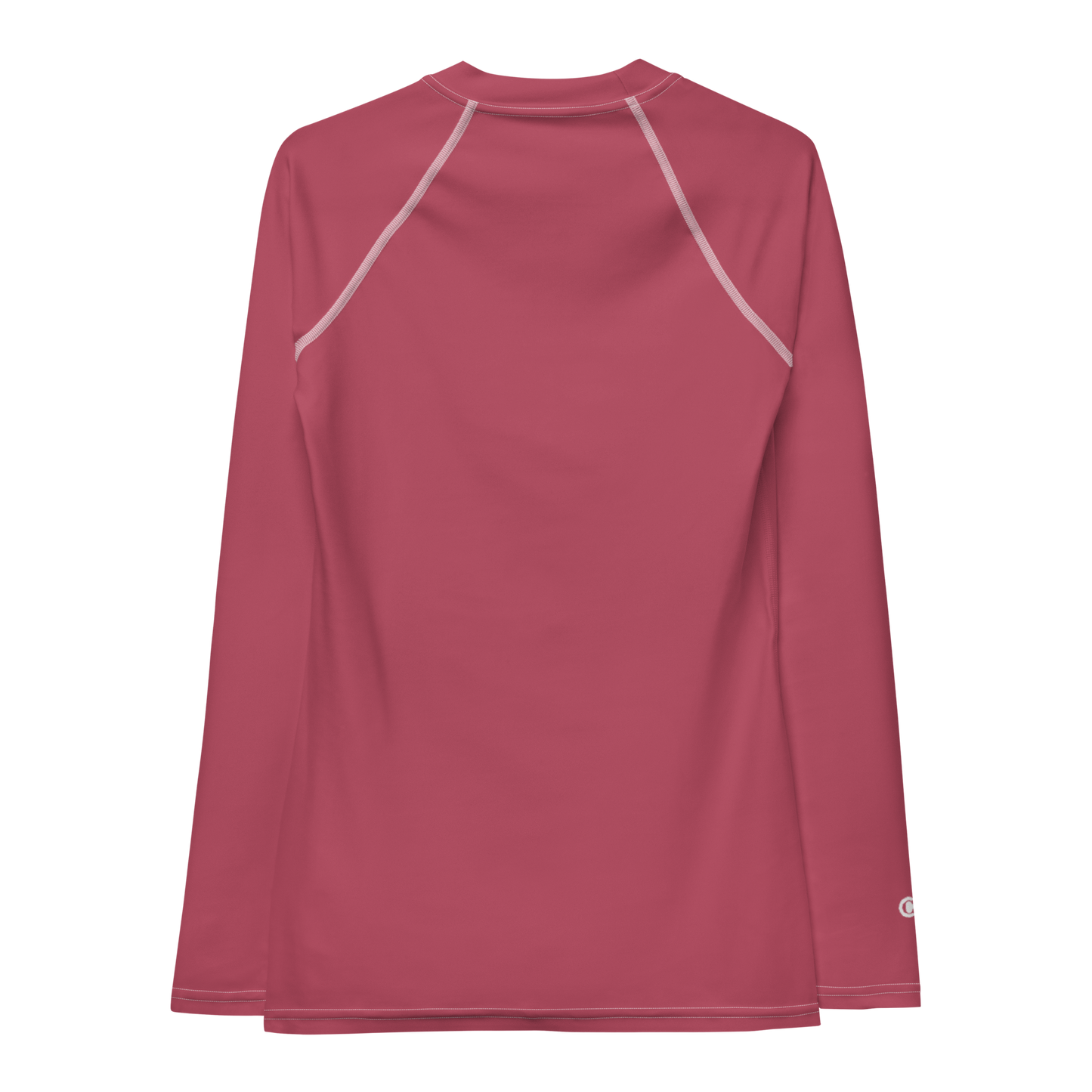 Michigan Upper Peninsula Rash Guard (w/ UP USA Flag) | Women's - Popstar Pink