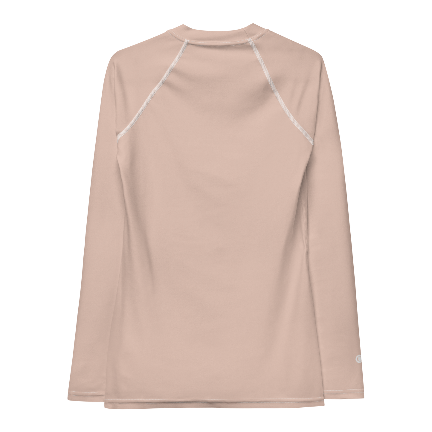 Michigan Upper Peninsula Rash Guard (w/ UP USA Flag) | Women's - Rose Gold